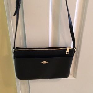 Coach Cross Body Black Purse. Like Brand New